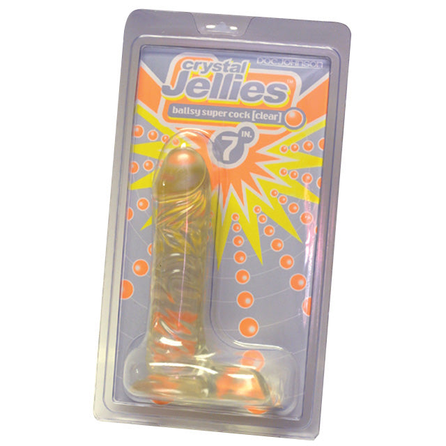 Crystal Jellies - Ballsy Super Cock Clear 7in