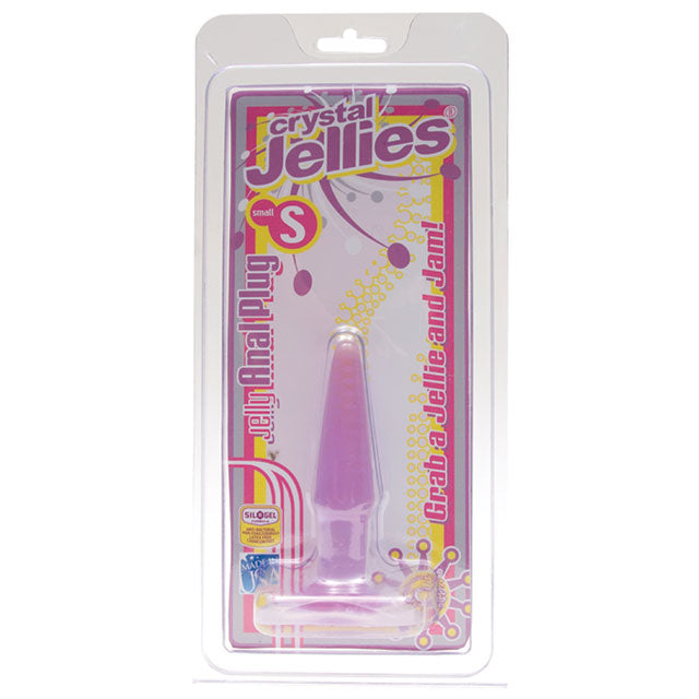 Crystal Jellies - Butt Plug Purple Small