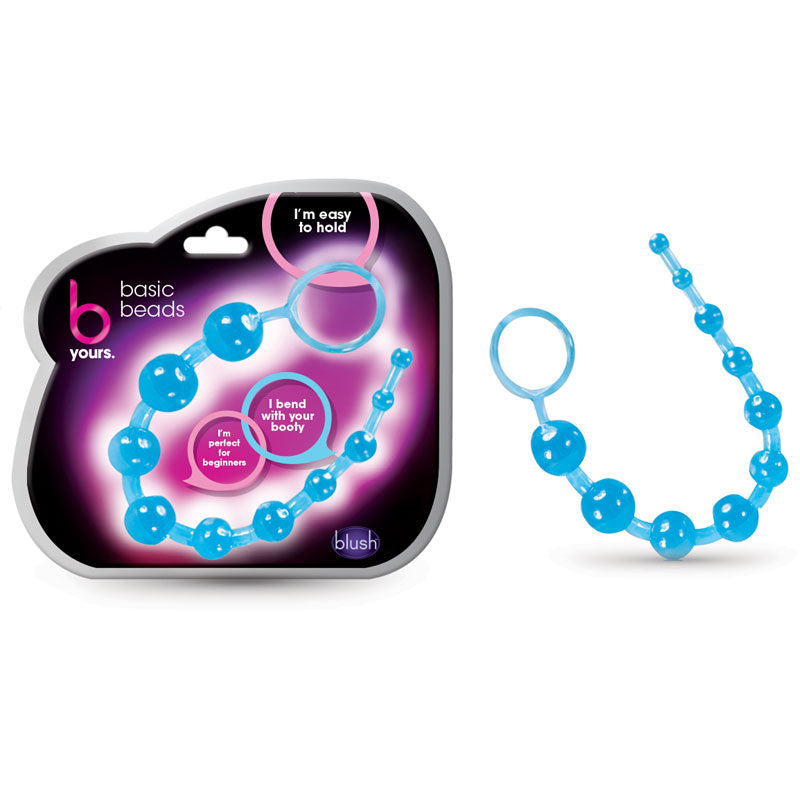 Blush B Yours Basic Beads 12.75 in. Blue
