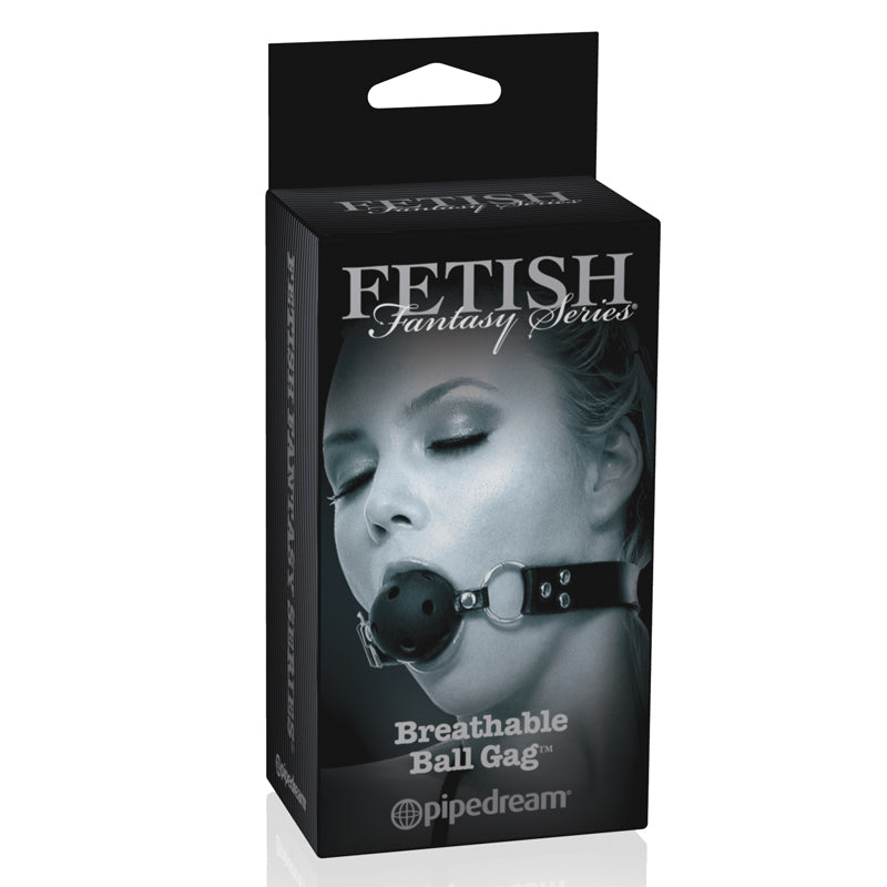 Pipedream Fetish Fantasy Series Limited Edition Adjustable Breathable Ball Gag Black