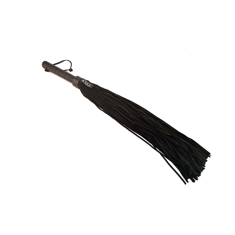 Rouge Flogger, Suede w/Leather Handle Black