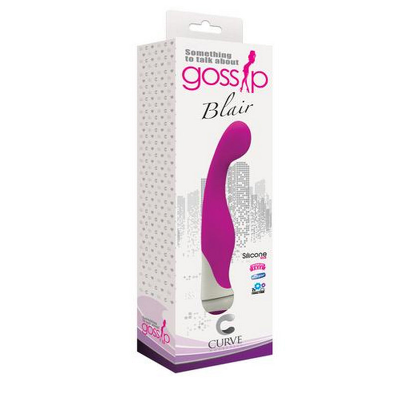 Curve Toys Gossip Blair Waterproof Silicone G-Spot Vibrator Magenta