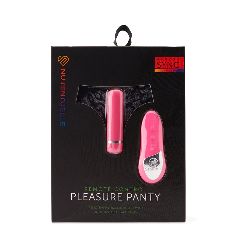 Nu Sensuelle Remote Control Pleasure Panty Pink
