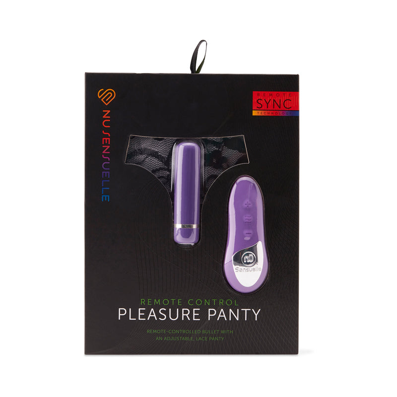 Nu Sensuelle Remote Control Pleasure Panty Purple
