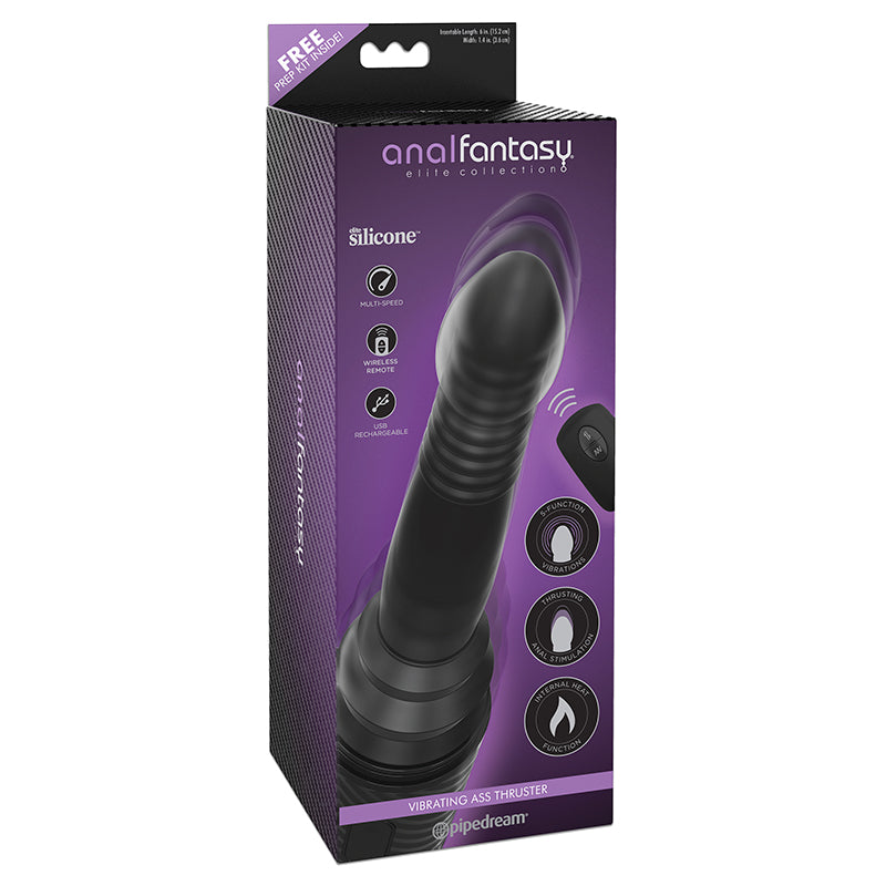 Pipedream Anal Fantasy Elite Collection Vibrating Ass Thruster Black