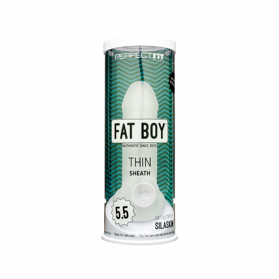 Perfect Fit Fat Boy Thin 5.5" - Clear