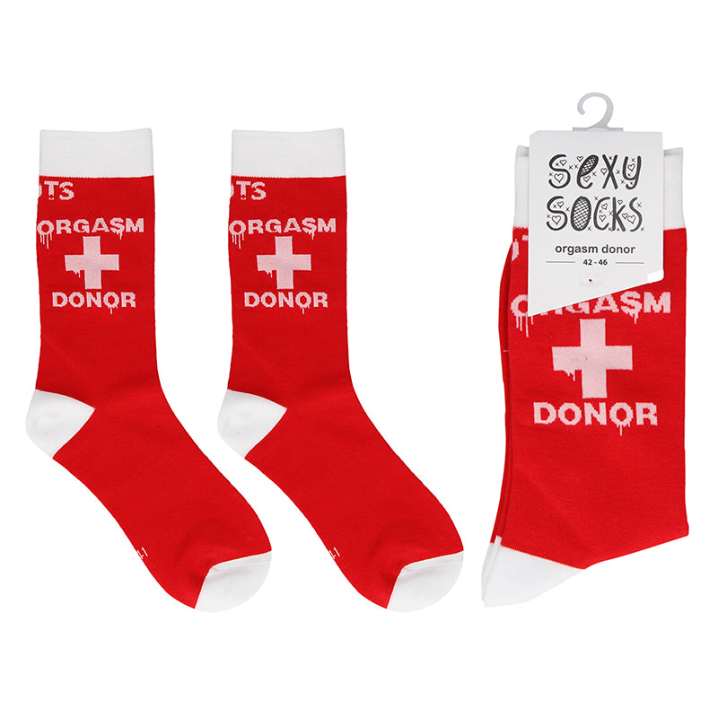 Shots Sexy Socks Orgasm Donor M/L
