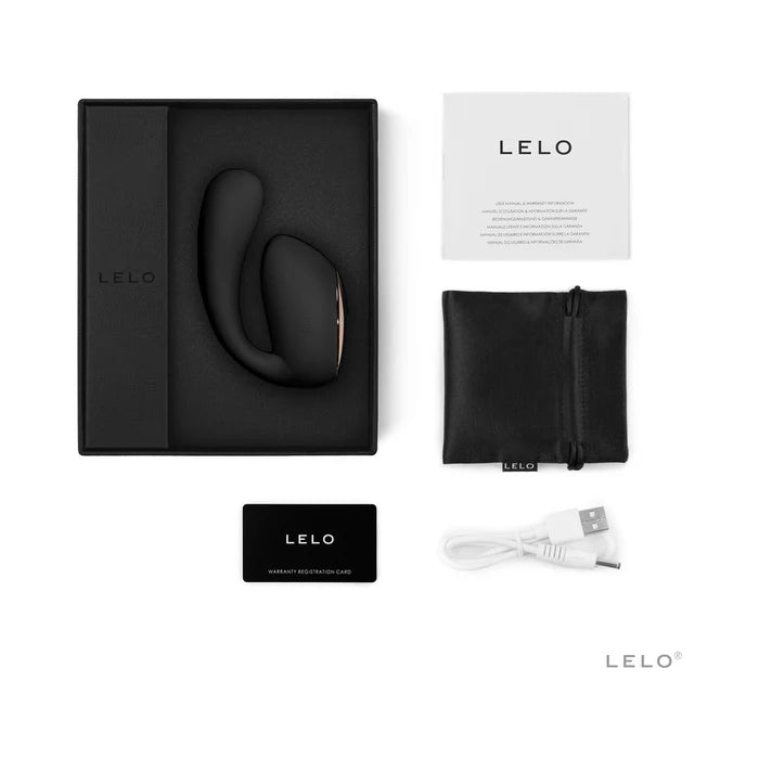 LELO IDA Wave Dual App Controlled Vibe for Couples Vibrator for Women with 2 Powerful Motors and 10 Vibrations Settings, Black