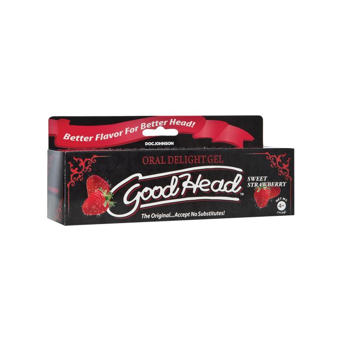 GoodHead Oral Delight Gel Sweet Flavored Strawberry 4oz