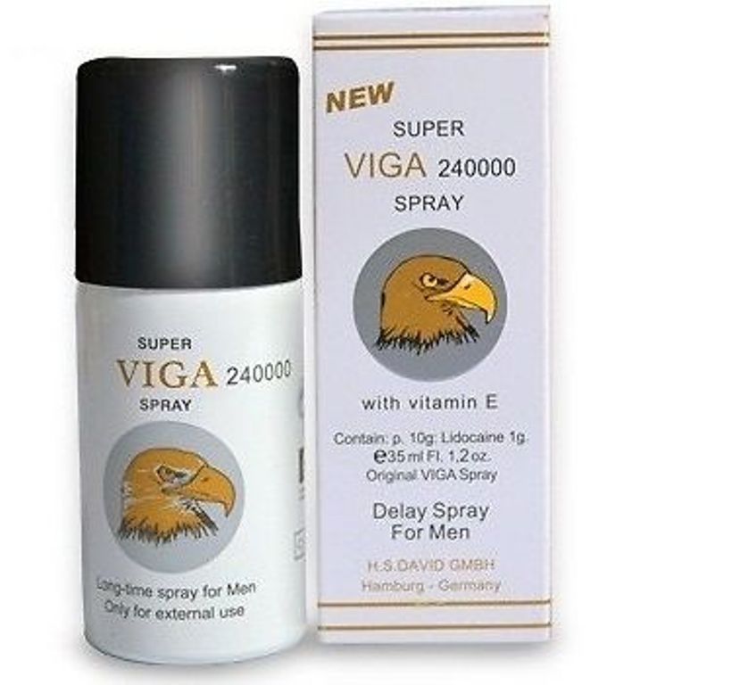 New Super VIGA 240000 Delay Spray for Men
