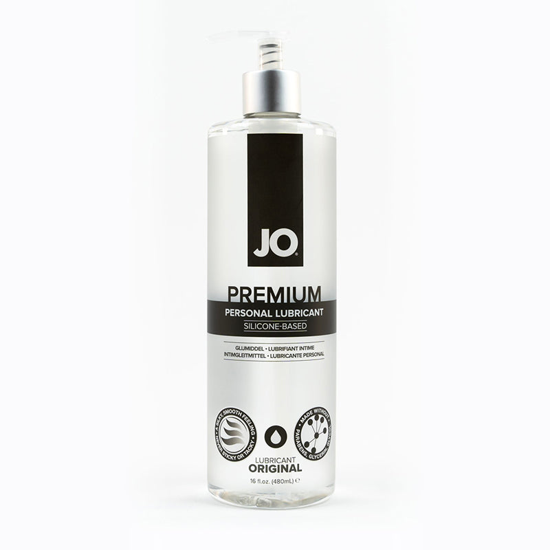 JO Premium Original Silicone-Based Lubricant 16 oz.