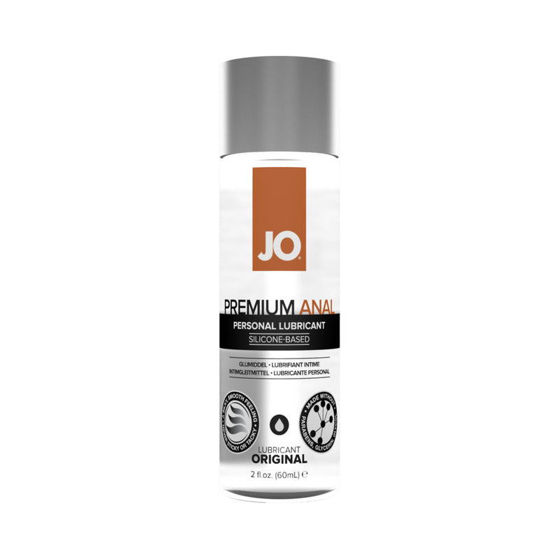 JO Premium Anal Original Silicone-Based Lubricant 2 oz.