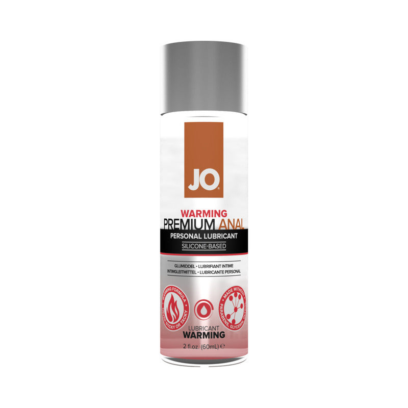 JO Premium Anal Warming Silicone-Based Lubricant 2 oz.
