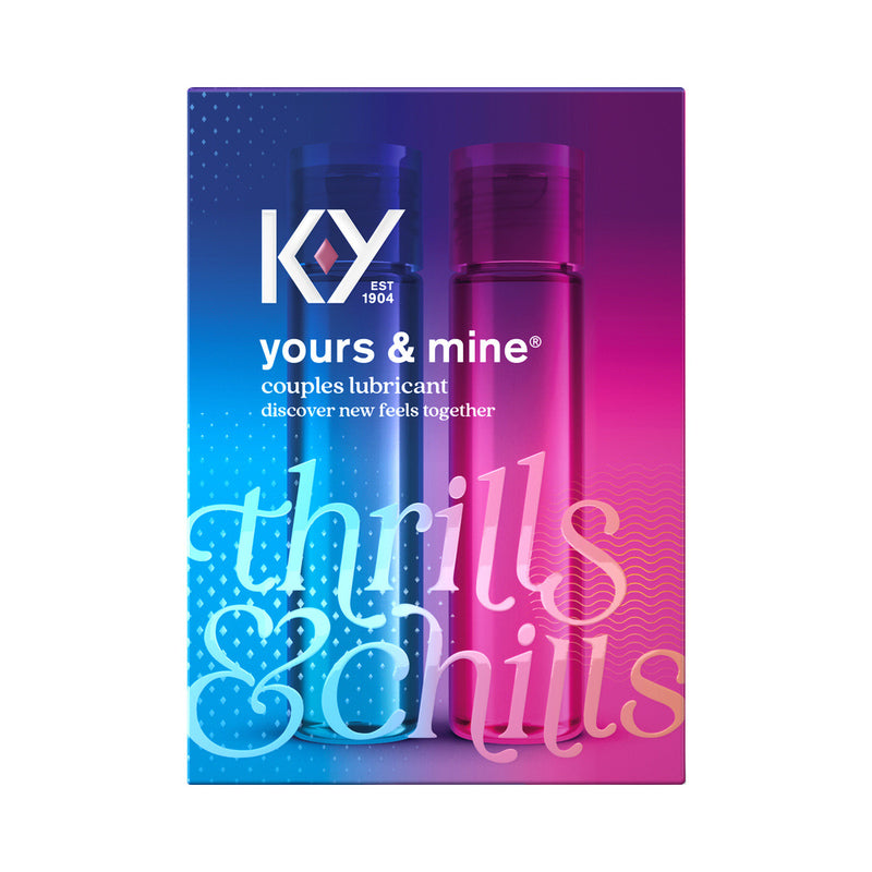 K-Y Yours & Mine Couples Lubricant Set
