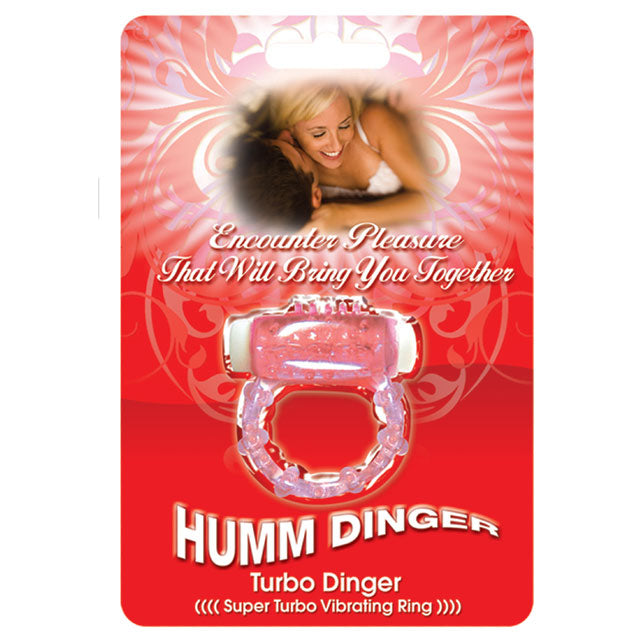 Hummdinger Turbo Cock Ring (Magenta)
