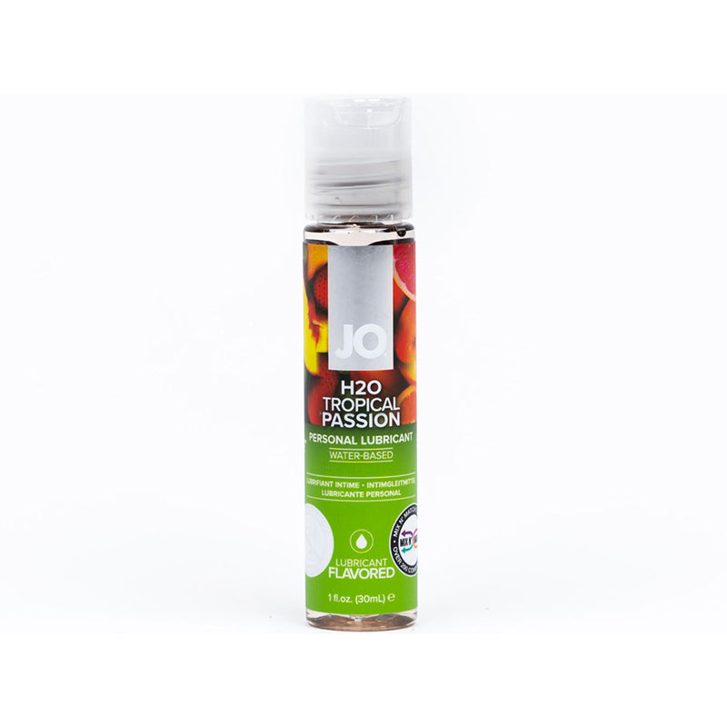 JO H2O Tropical Passion Flavored Water-Based Lubricant 1 oz.