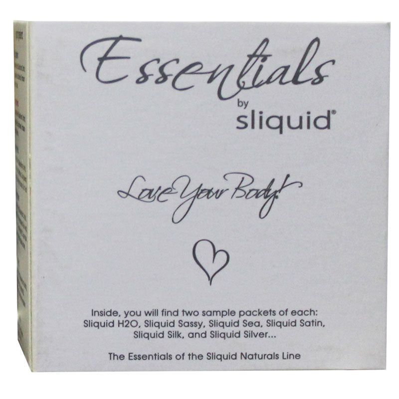 Sliquid Essentials Cube Lubricant Samples 12-Pack