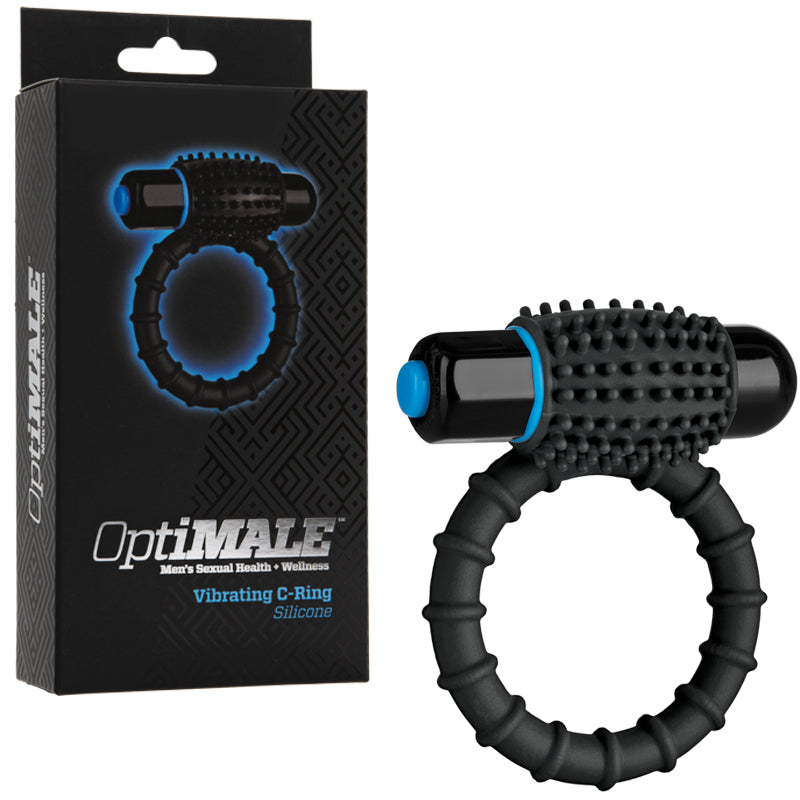 OptiMALE – Vibrating C-Ring Black