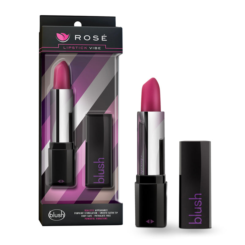 Blush Rose Lipstick Vibe Black