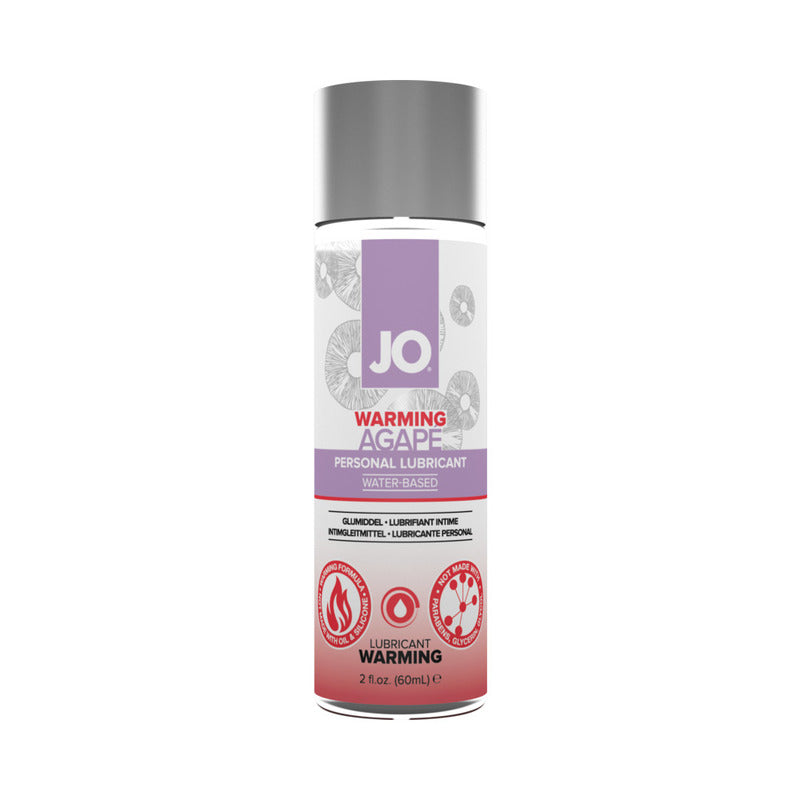 JO Agape Warming Water-Based Lubricant 2 oz.