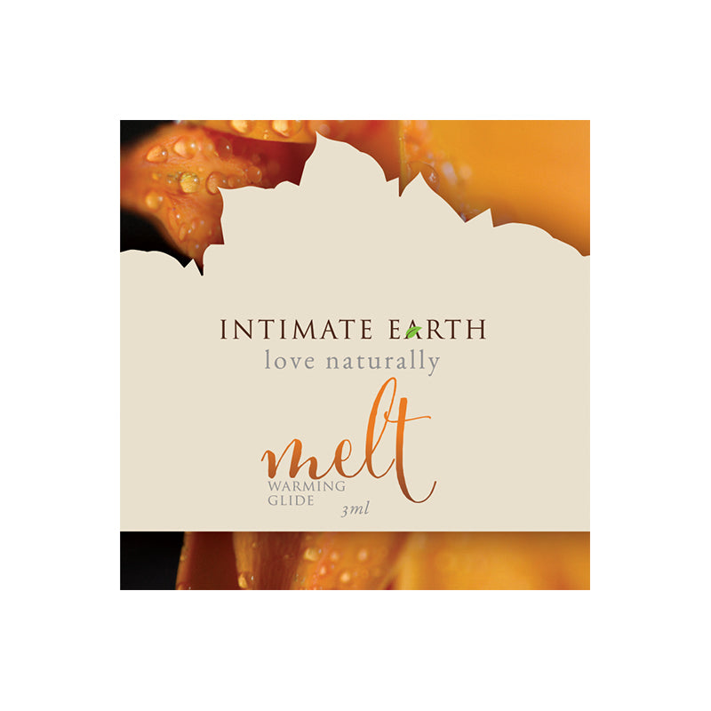 Intimate Earth Melt Warming Glide 3 ml/0.10 oz Foil