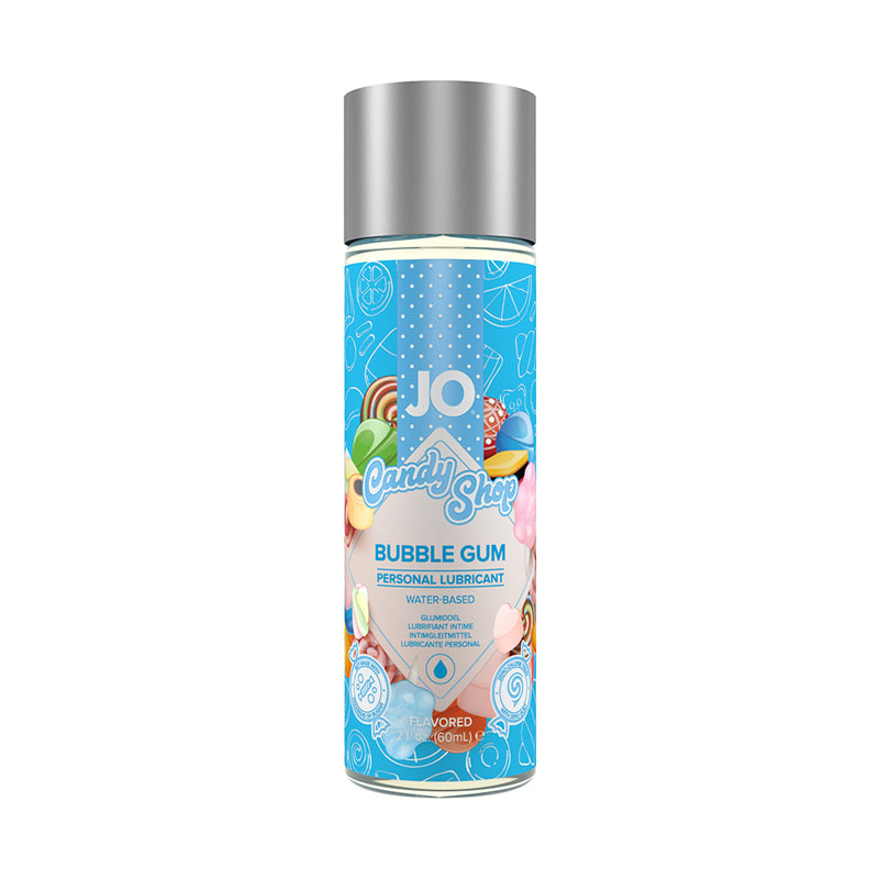 JO Candy Shop Bubble Gum Flavored Water-Based Lubricant 2 oz.