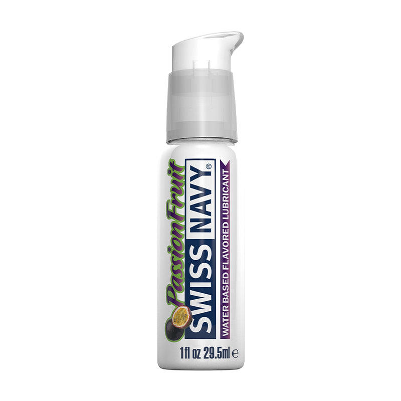 Swiss Navy Passion Fruit Water-Based Flavored Lubricant 1 oz.