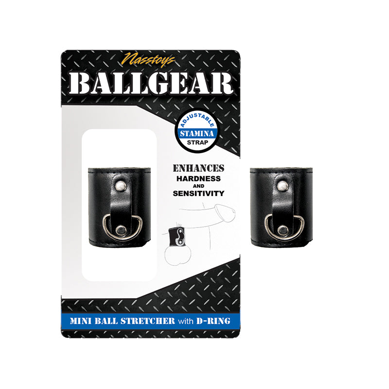 Ballgear Mini Ball Stretcher With D-Ring Black