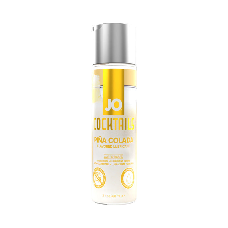 JO Cocktails Pina Colada Flavored Water-Based Lubricant 2 oz.