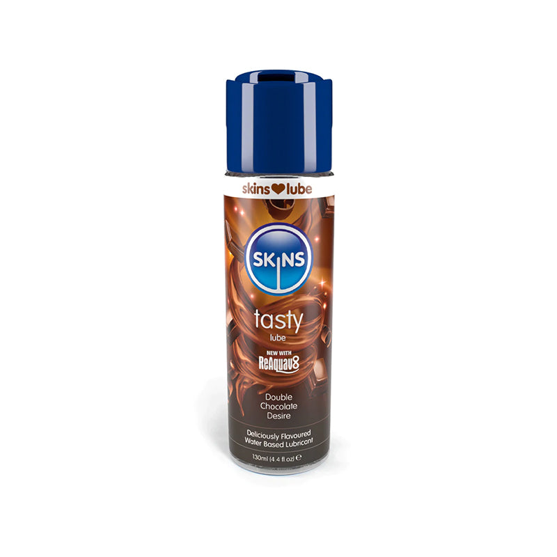 Skins Double Chocolate Water-Based Lubricant 4.4 oz