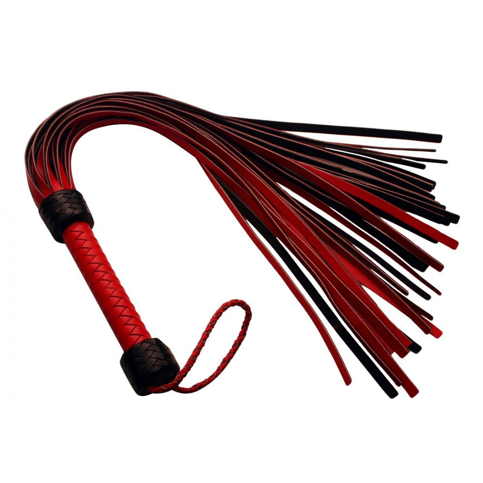 Black and Red Heavy Tail Flogger