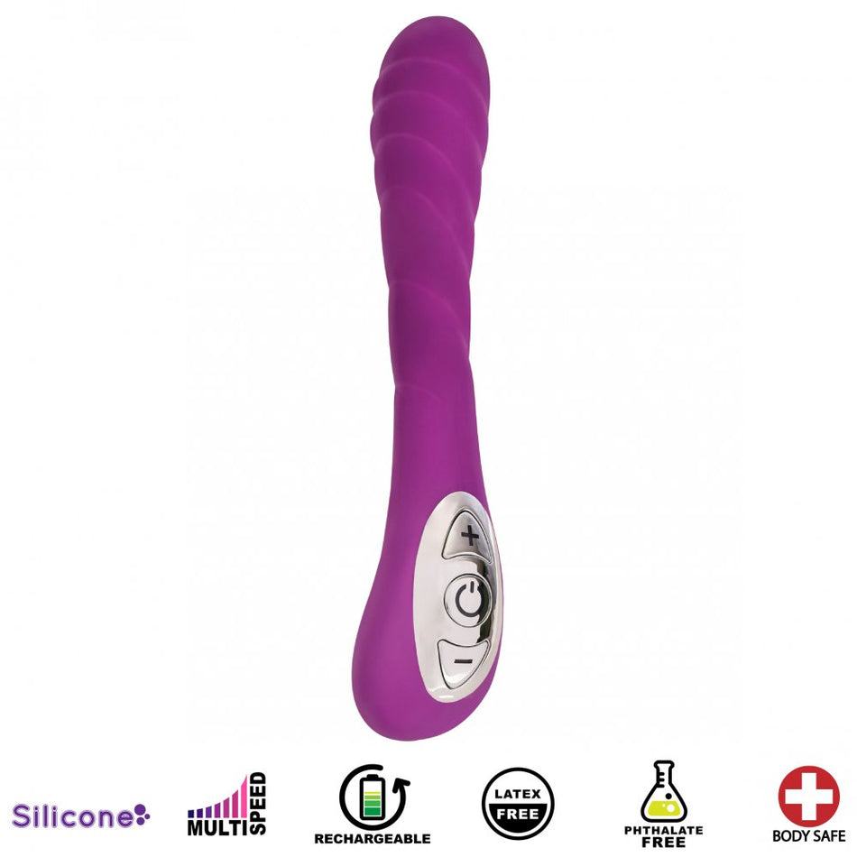 Rendezvous Silicone Vibe - Purple or Rose