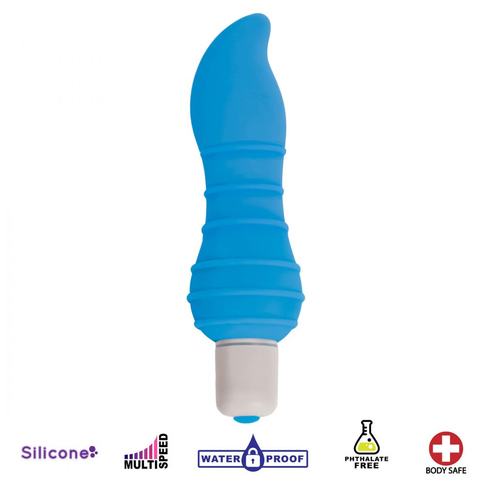 Tease Silicone Bullet Vibe- Blue, Pink, and Purple