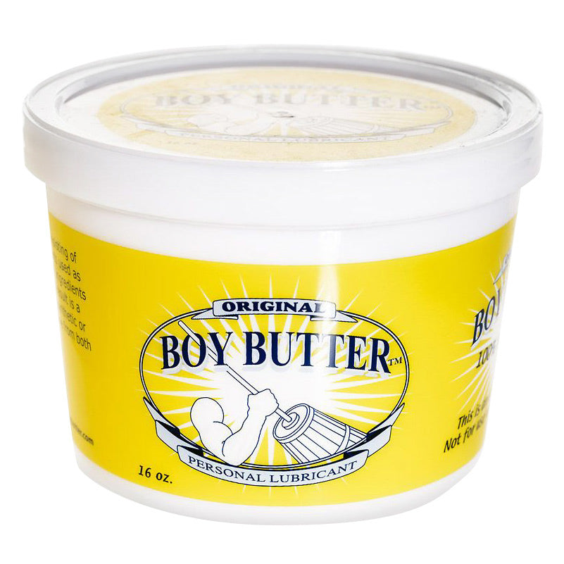 Boy Butter 9oz & 16oz Silicone & Coconut Oil Personal Lubricant