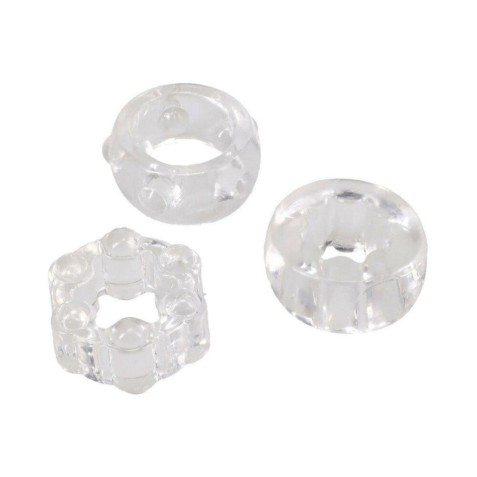 Crystal Jellies Performance Ring Set Clear
