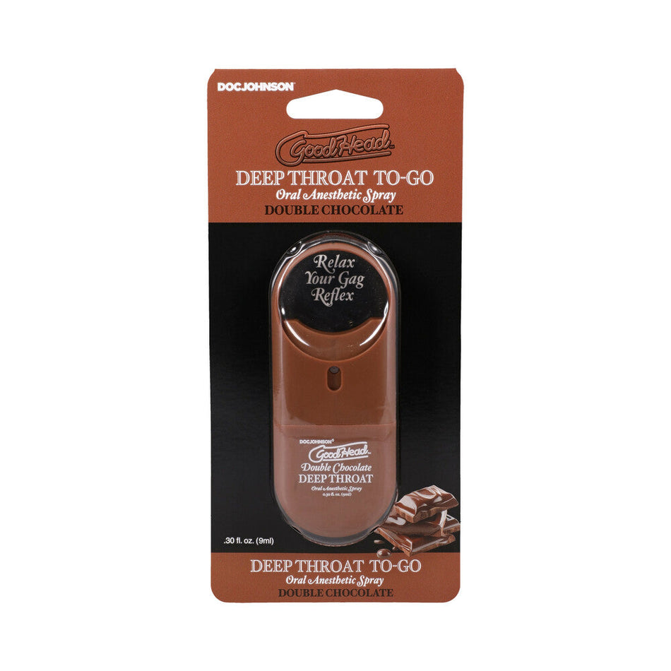 GoodHead Deep Throat Spray To-Go Double Chocolate .30 oz.