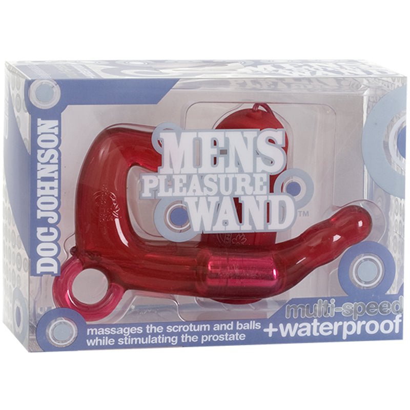 Mens Pleasure Wand Red