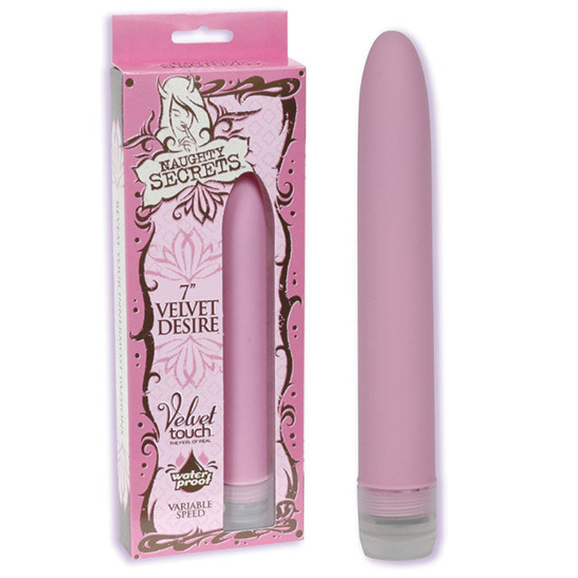 Naughty Secrets Velvet Desire 7in (Pink)