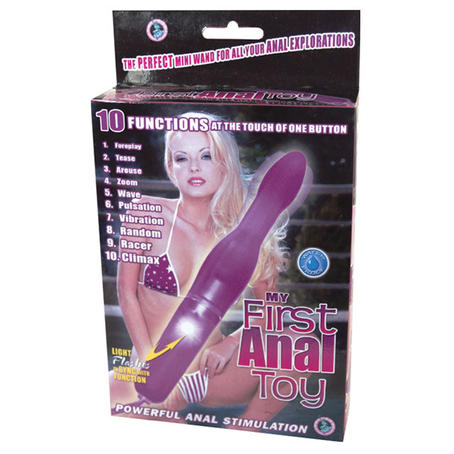 My First Anal Toy Multispeed Waterproof (Purple)