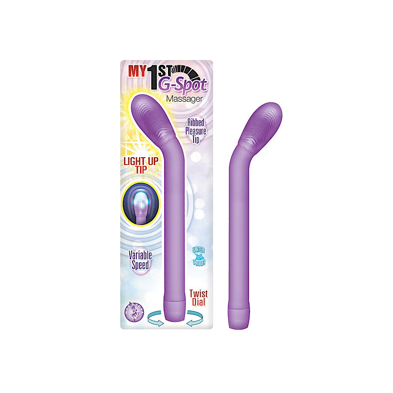 My 1st G-Spot Light Up Massager MS WP (Purple)