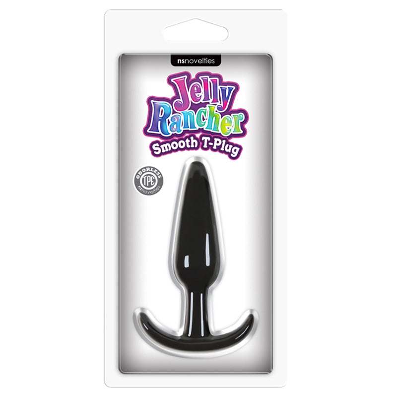 Jelly Rancher Smooth T-Plug Black