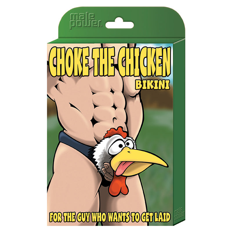 Male Power Novelty Choke The Chckn Bikni Blk 1SZ