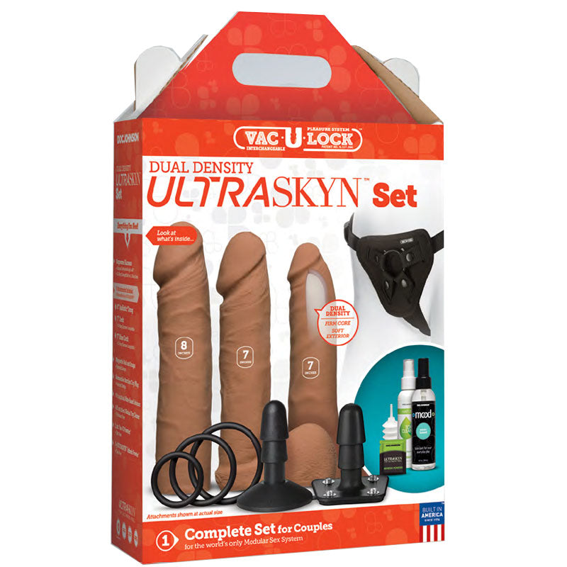 Vac-U-Lock - Dual Density ULTRASKYN Set Caramel