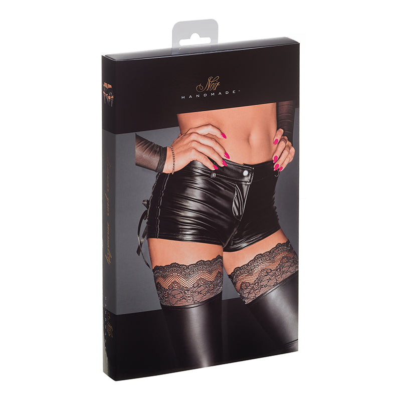 Noir Powerwetlook Shorts Large Packaging Box