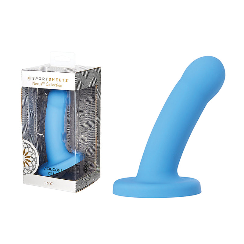 Sportsheets Nexus Collection Jinx 5 in. Silicone Dildo Periwinkle