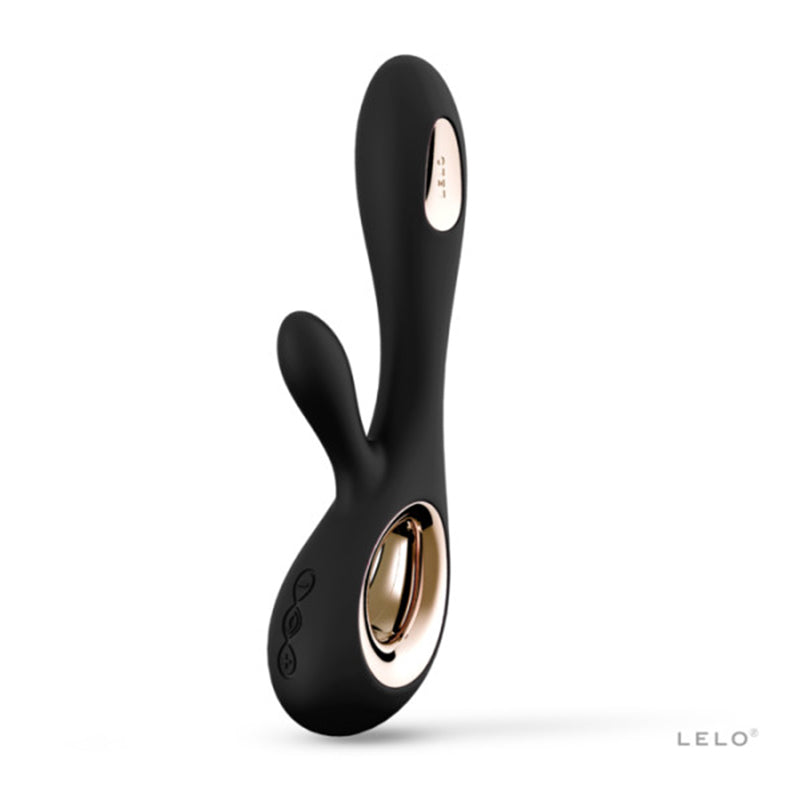 LELO SORAYA WAVE Rechargeable Rabbit Vibrator Black