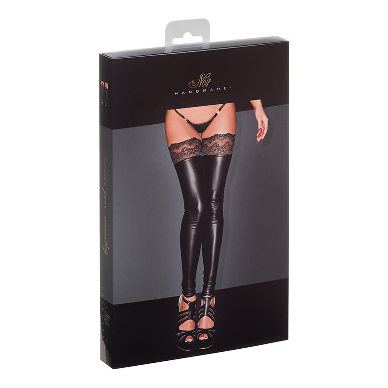 Noir Handmade Powerwetlook Stockings XXL