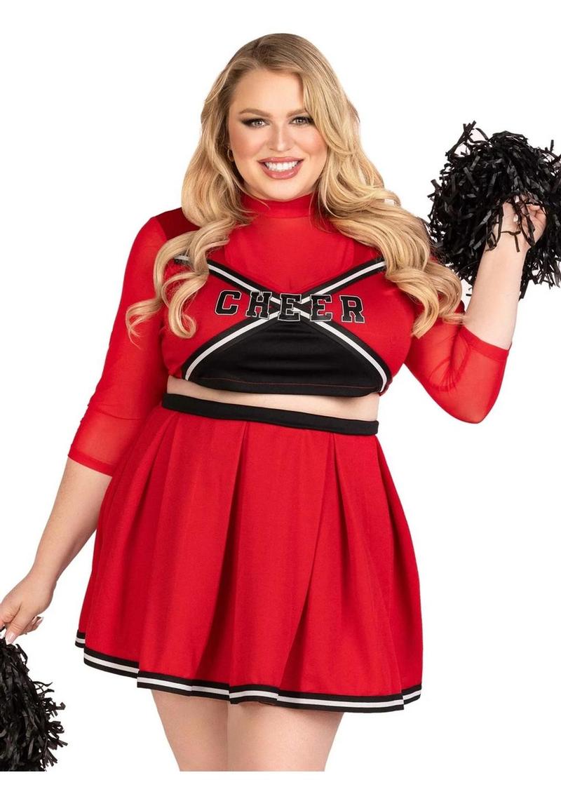 Varsity Babe 3pc Set 1x/2x Red(spec)