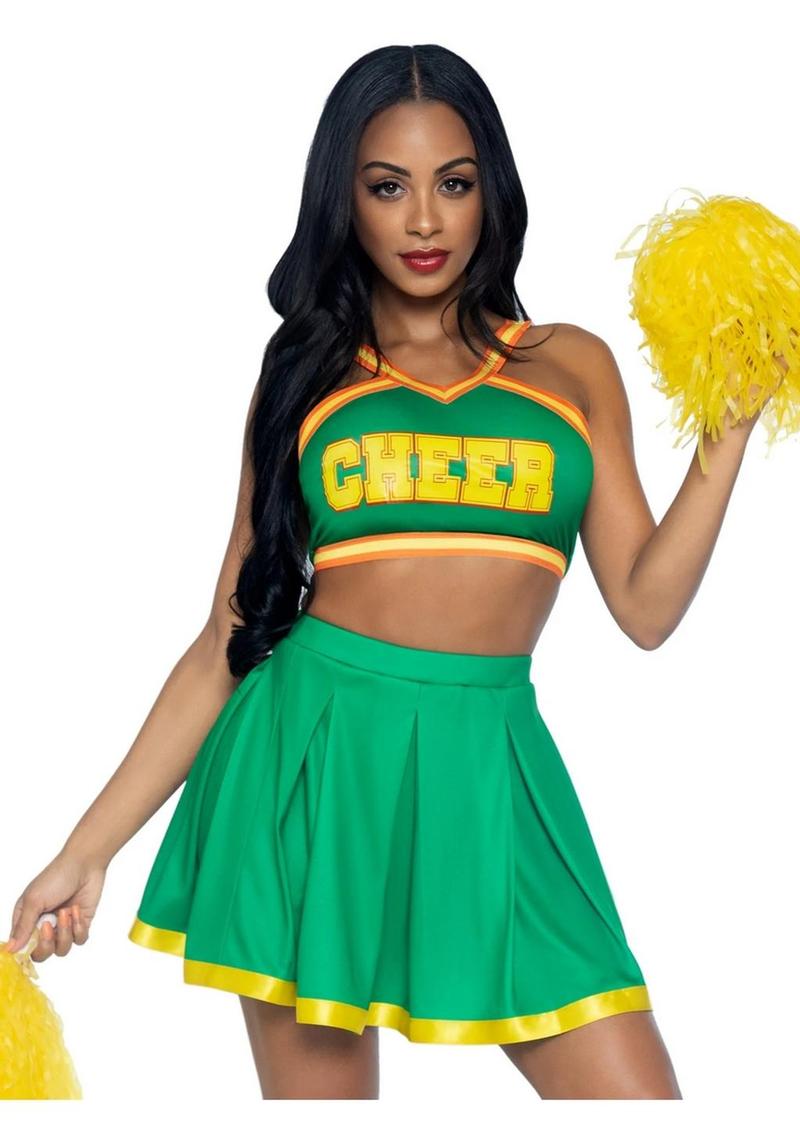 Bring It Baddie 3pc Set Xs Green(spec)