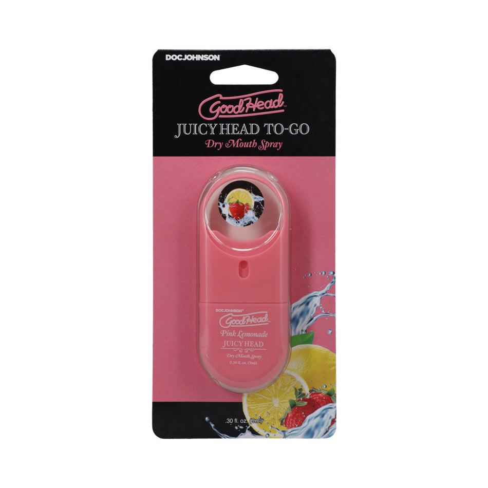 GoodHead Juicy Head Dry Mouth Spray To-Go Pink Lemonade 0.30 oz.